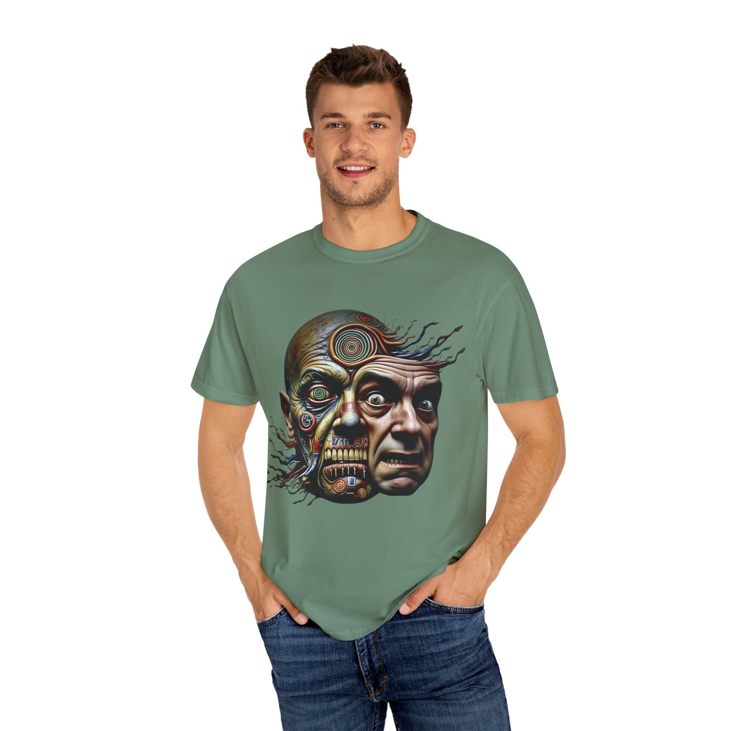 Abstract expression - Unisex Garment-Dyed T-shirt
