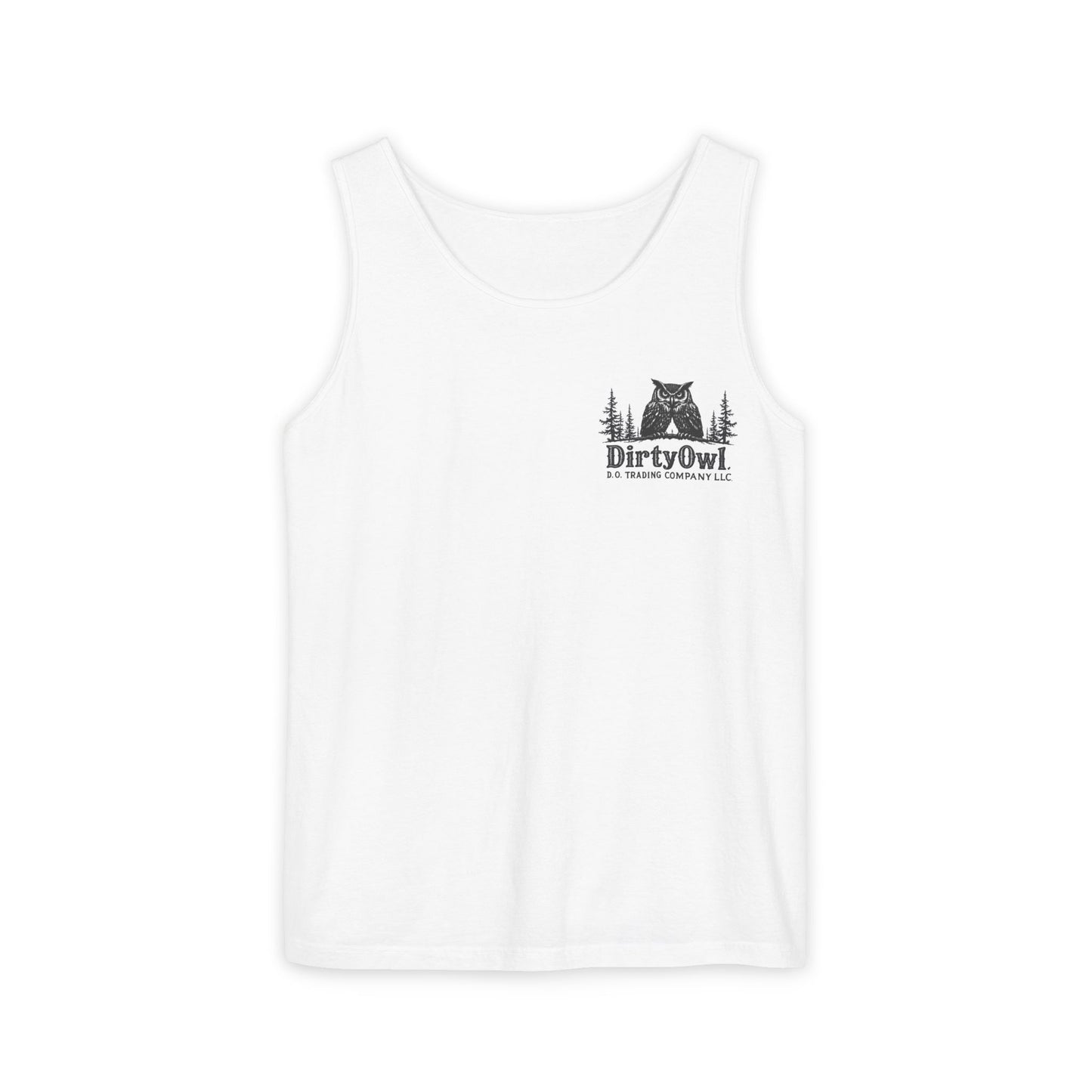 Unisex Garment-Dyed Tank Top | Bold Bear & Rock Vibes