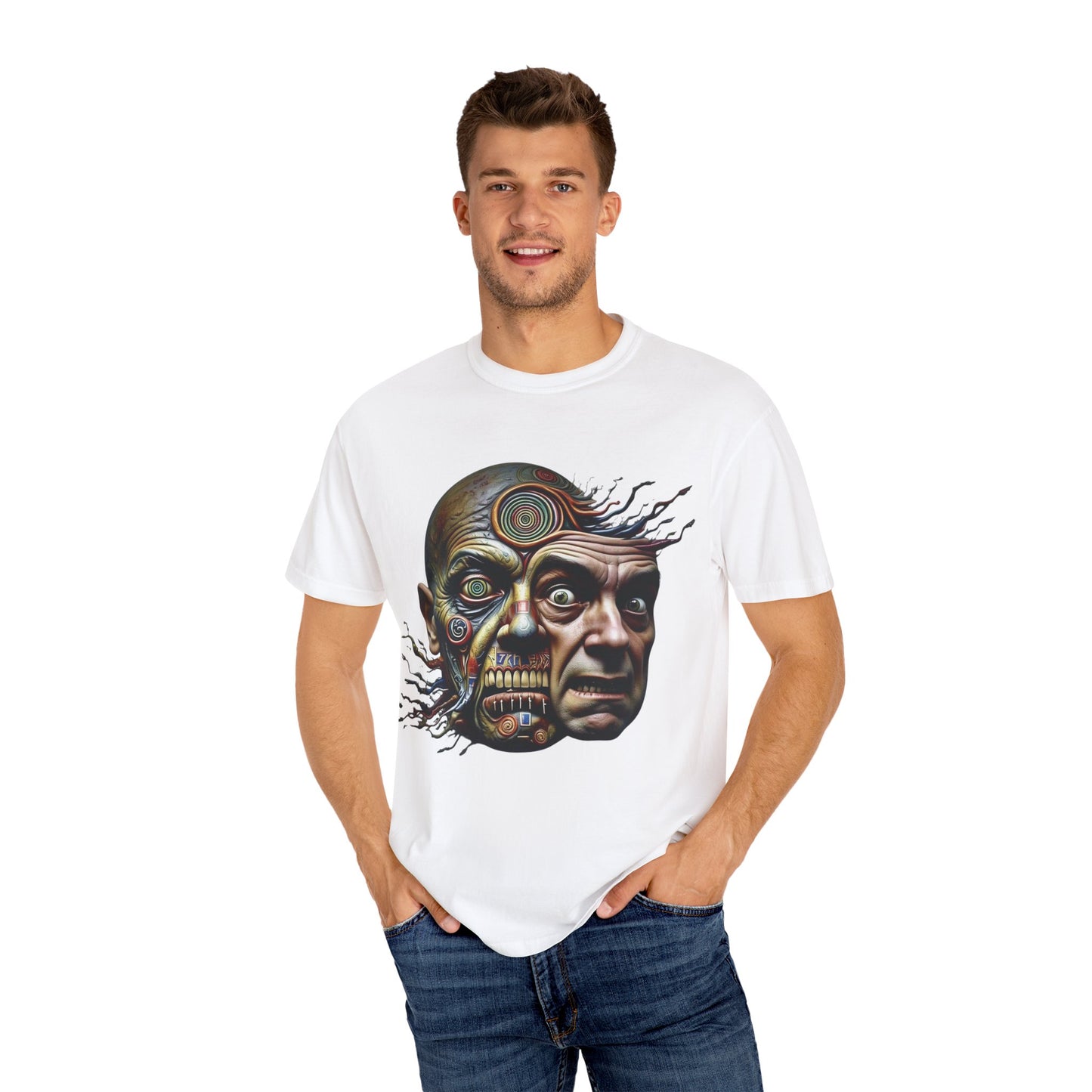Abstract expression - Unisex Garment-Dyed T-shirt