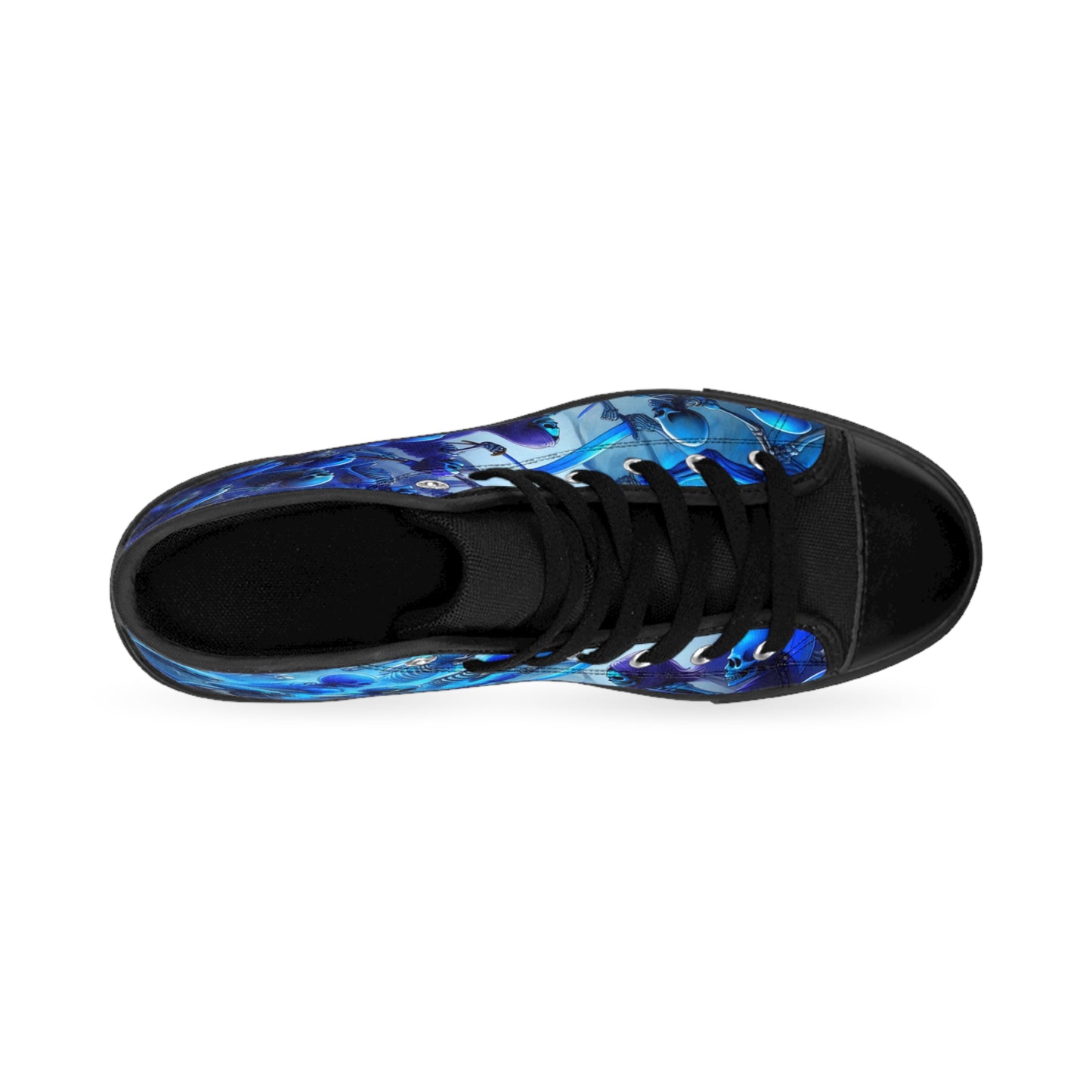 Men's High-Top Sneakers, Cool Graphic Sneakers, Unique Streetwear, Casual Shoes, Trendy Footwear, Gift for Him