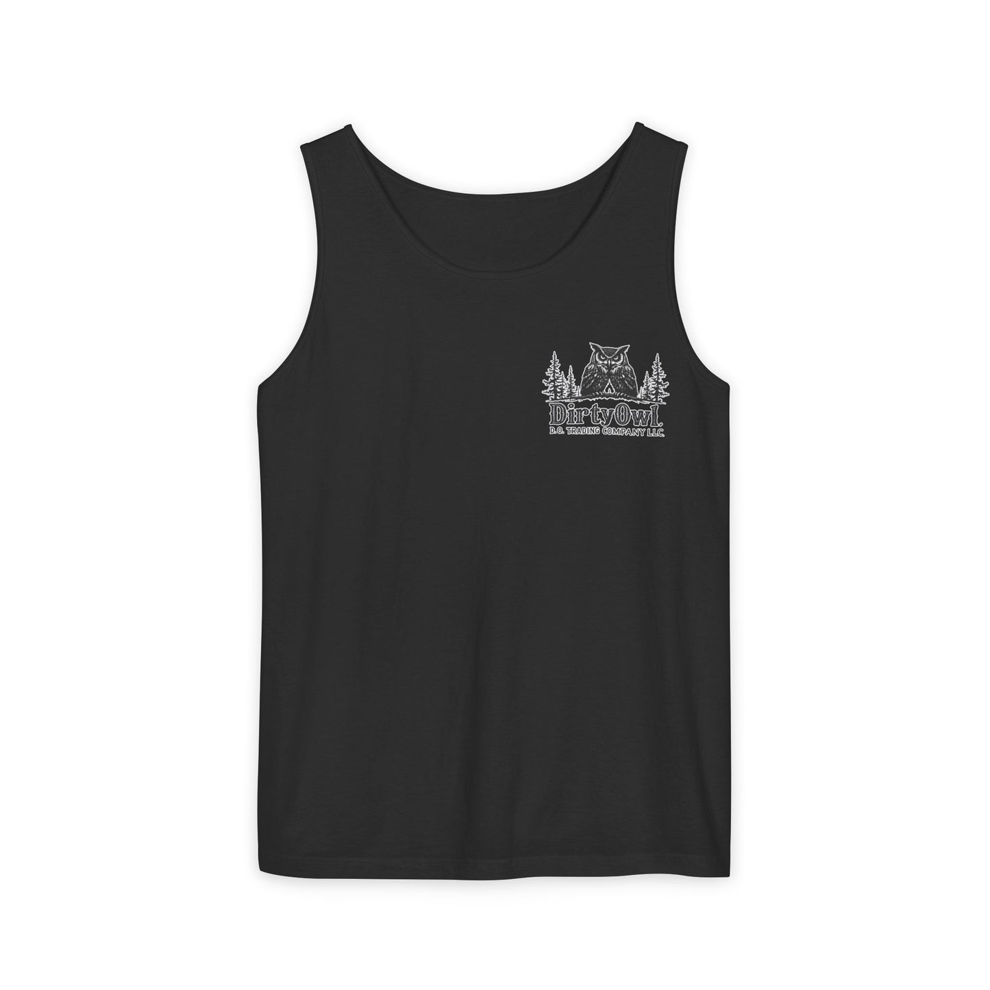 Unisex Garment-Dyed Tank Top | Bold Bear & Rock Vibes