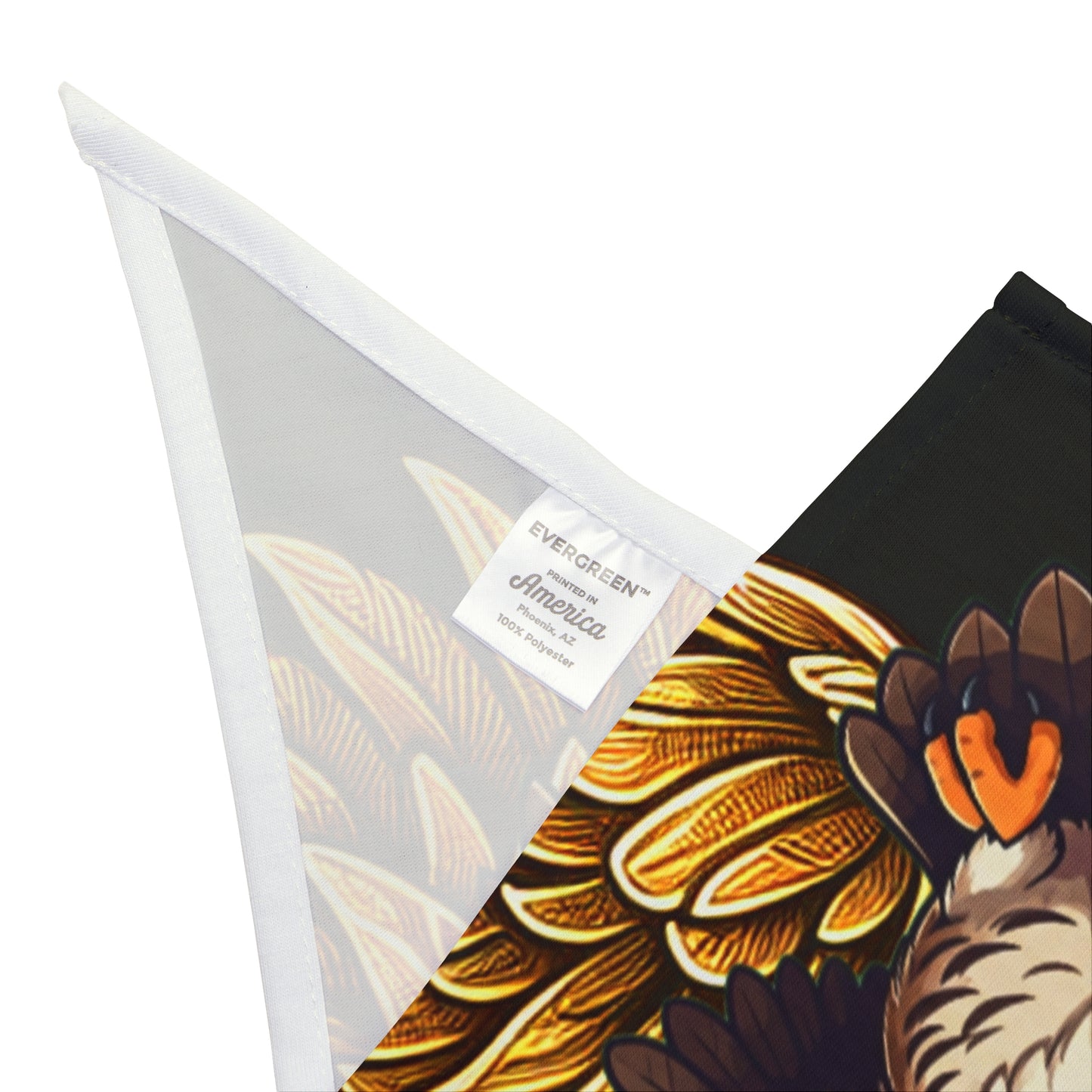 Owl Design Pet Bandana - Stylish Accessory for Pets, Perfect for Fall Celebrations