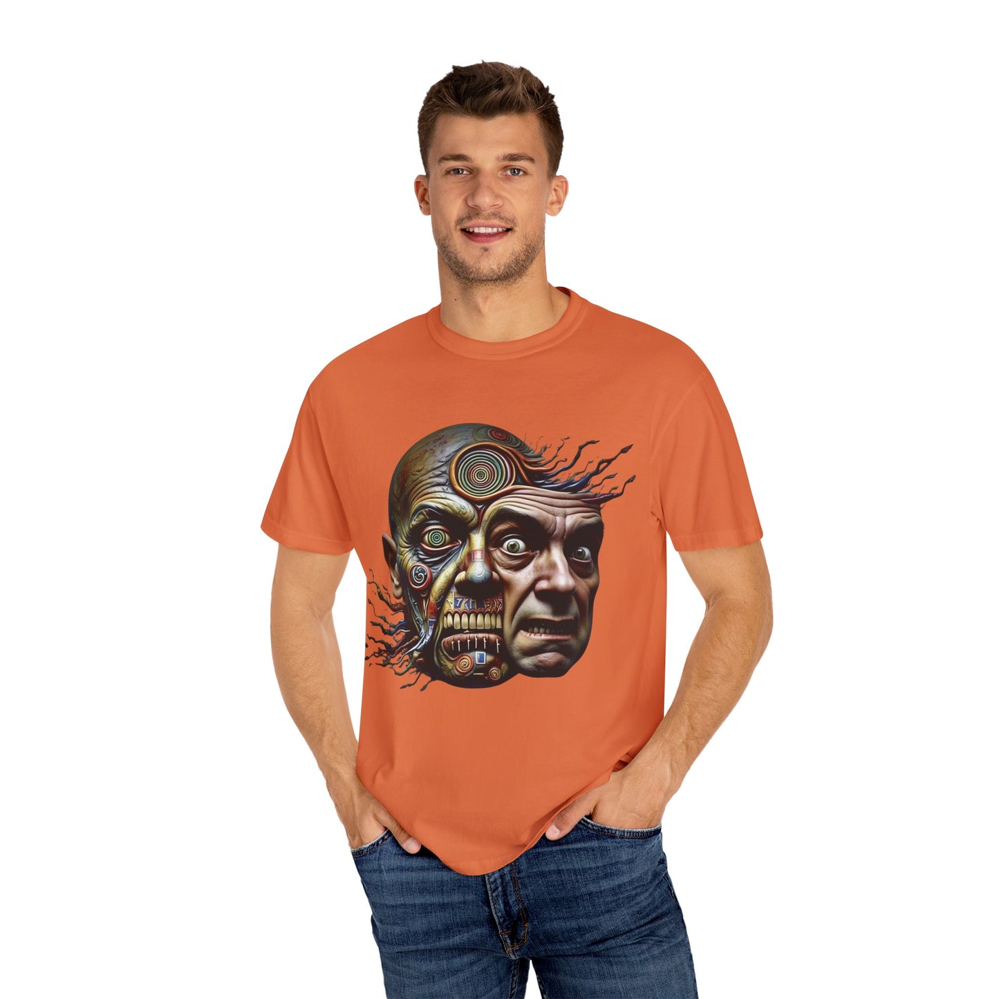 Abstract expression - Unisex Garment-Dyed T-shirt