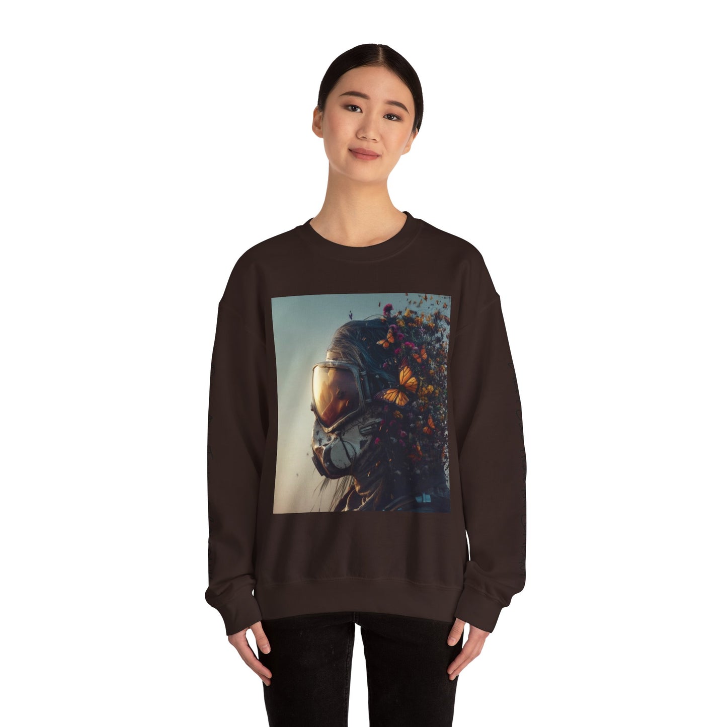 Crewneck Sweatshirt - Future Norm Is The Mask