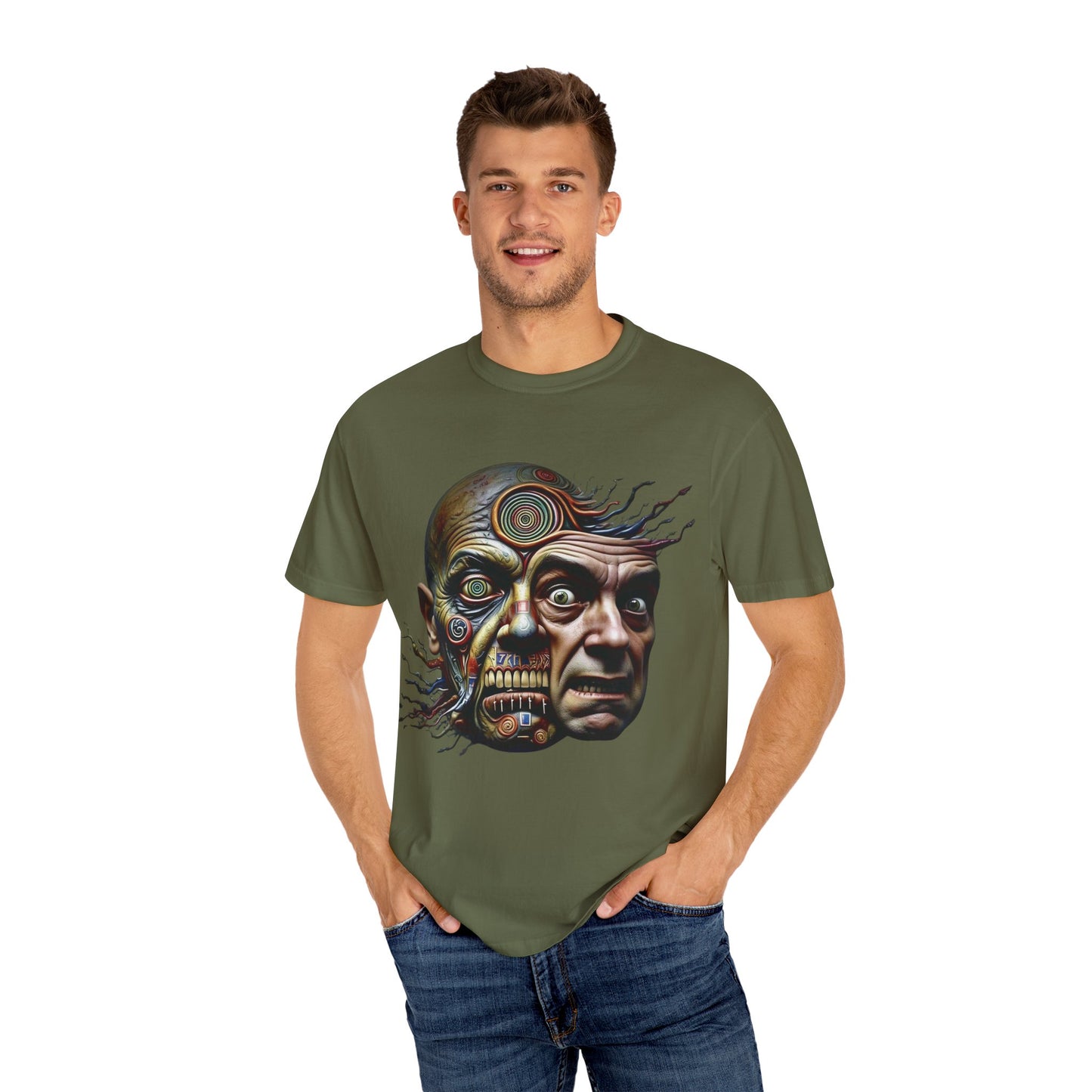 Abstract expression - Unisex Garment-Dyed T-shirt