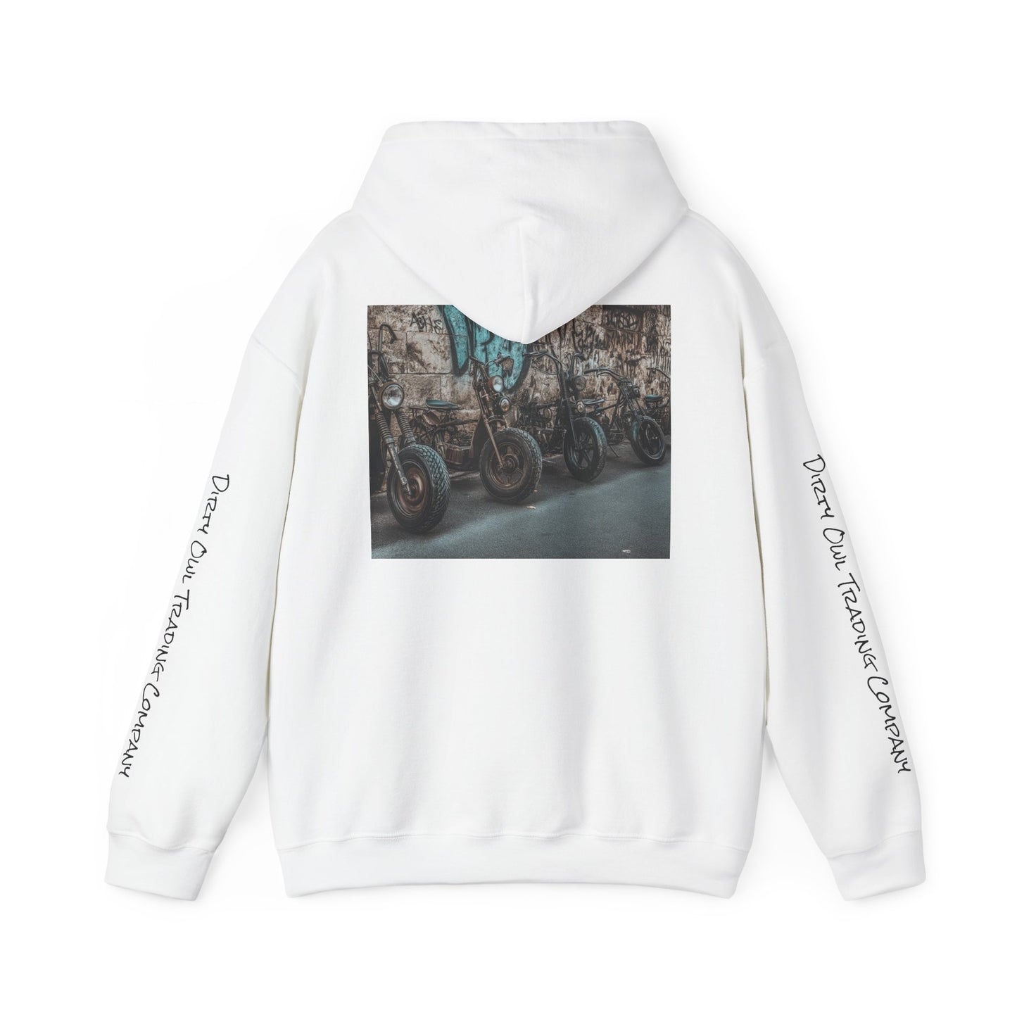 Hooded Sweatshirt - Scooter Squad Design