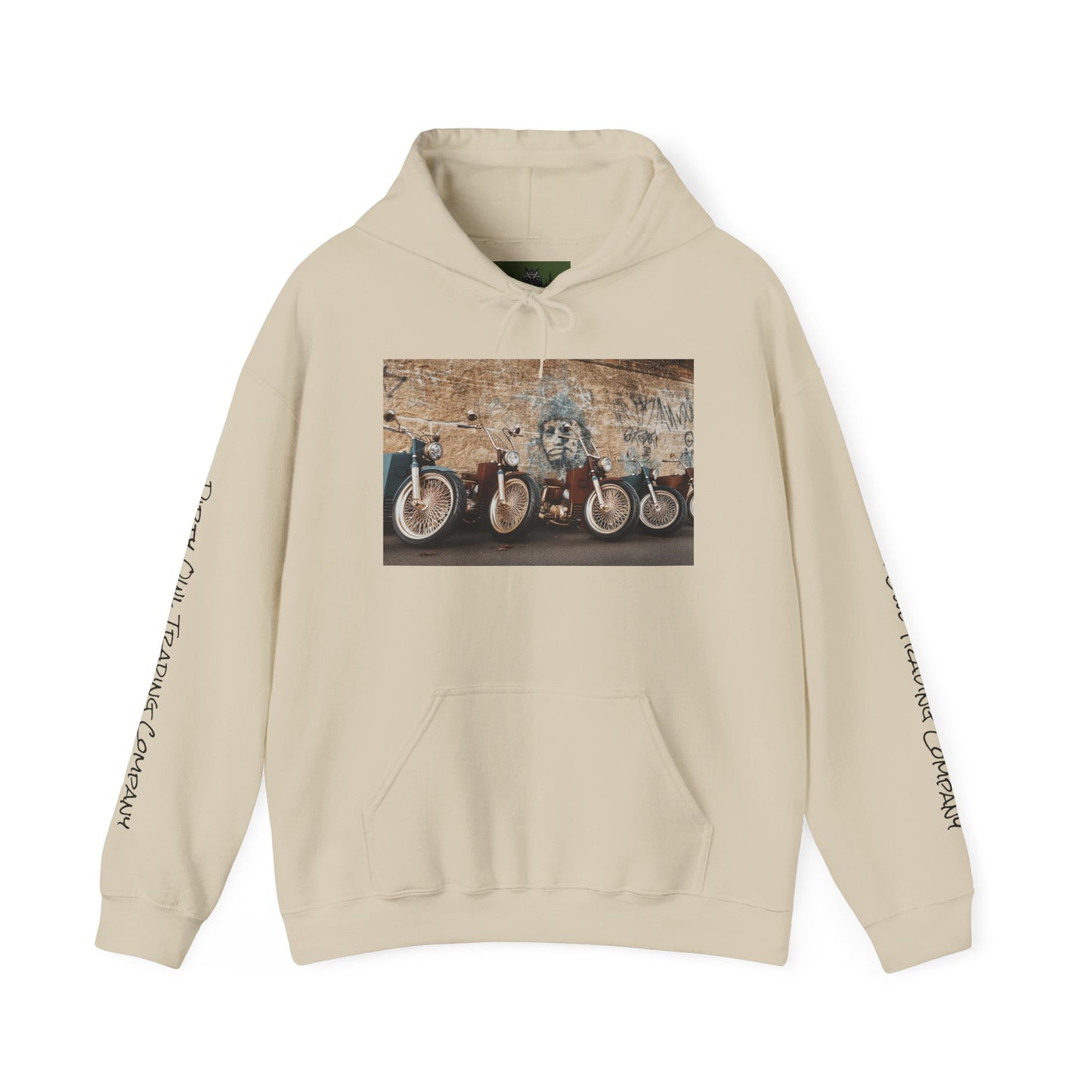 Hooded Sweatshirt - Scooter Squad Design