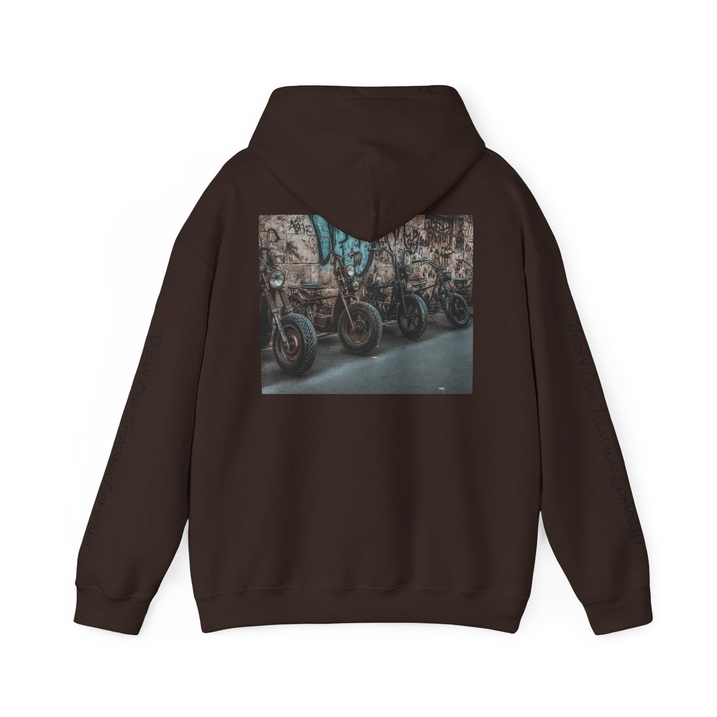 Hooded Sweatshirt - Scooter Squad Design