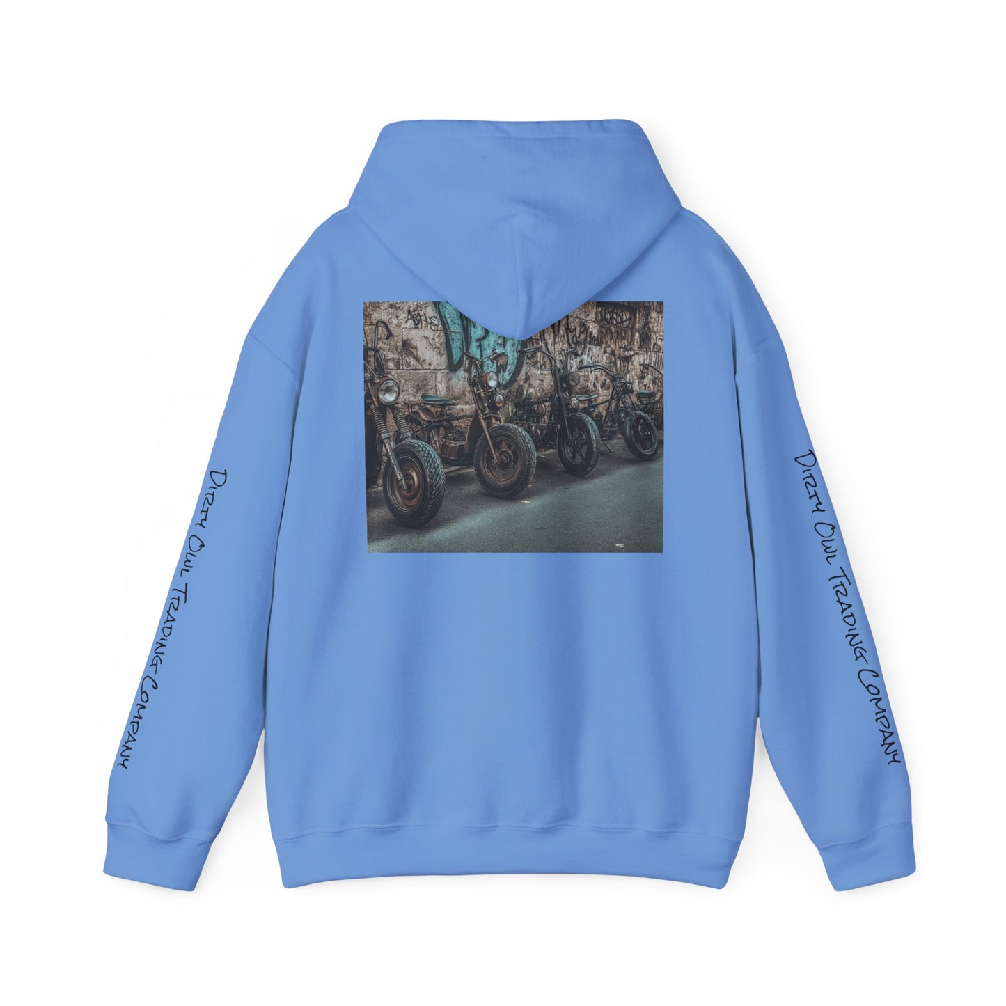 Hooded Sweatshirt - Scooter Squad Design