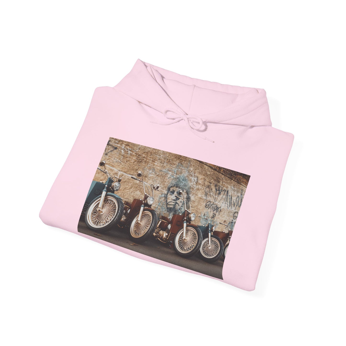 Hooded Sweatshirt - Scooter Squad Design