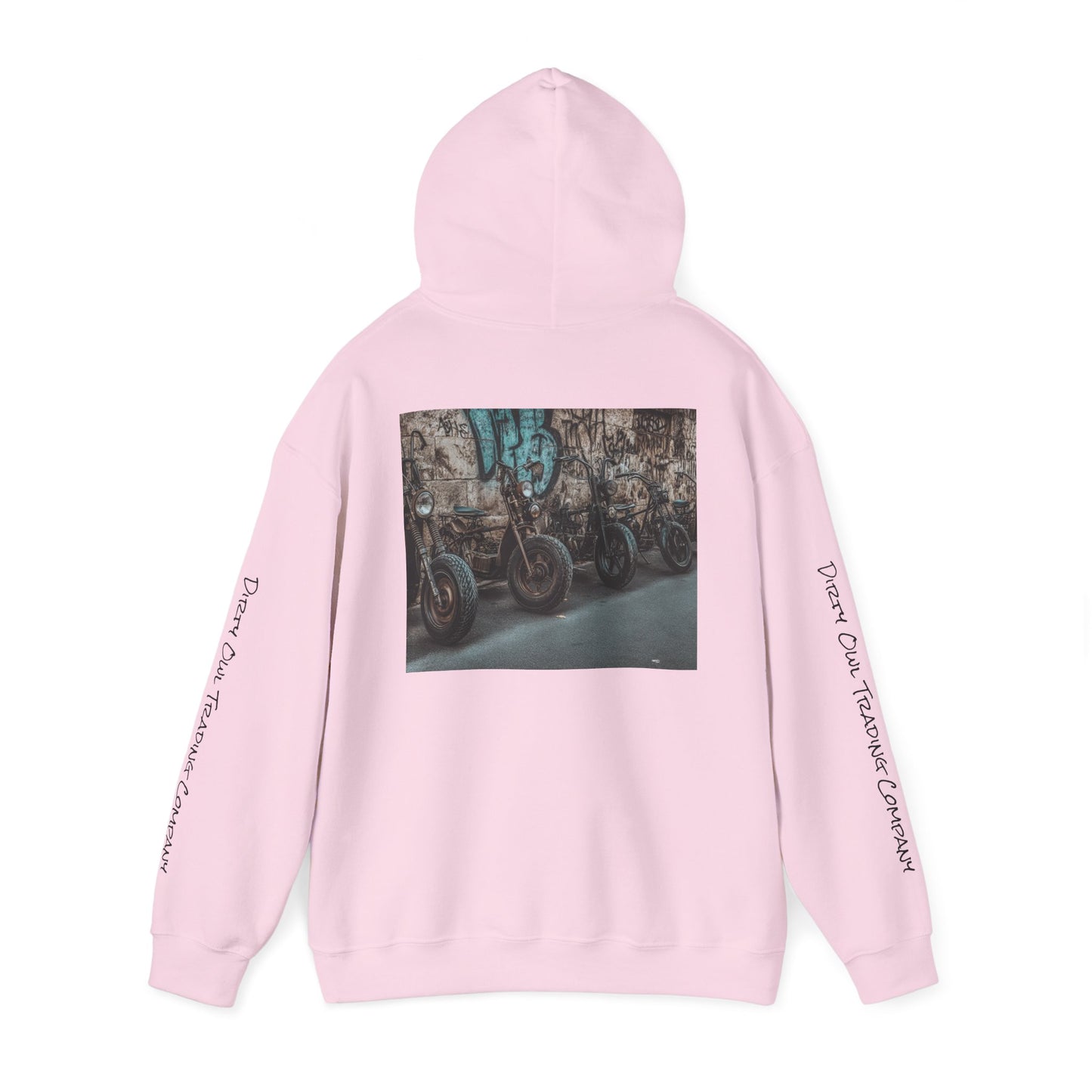 Hooded Sweatshirt - Scooter Squad Design