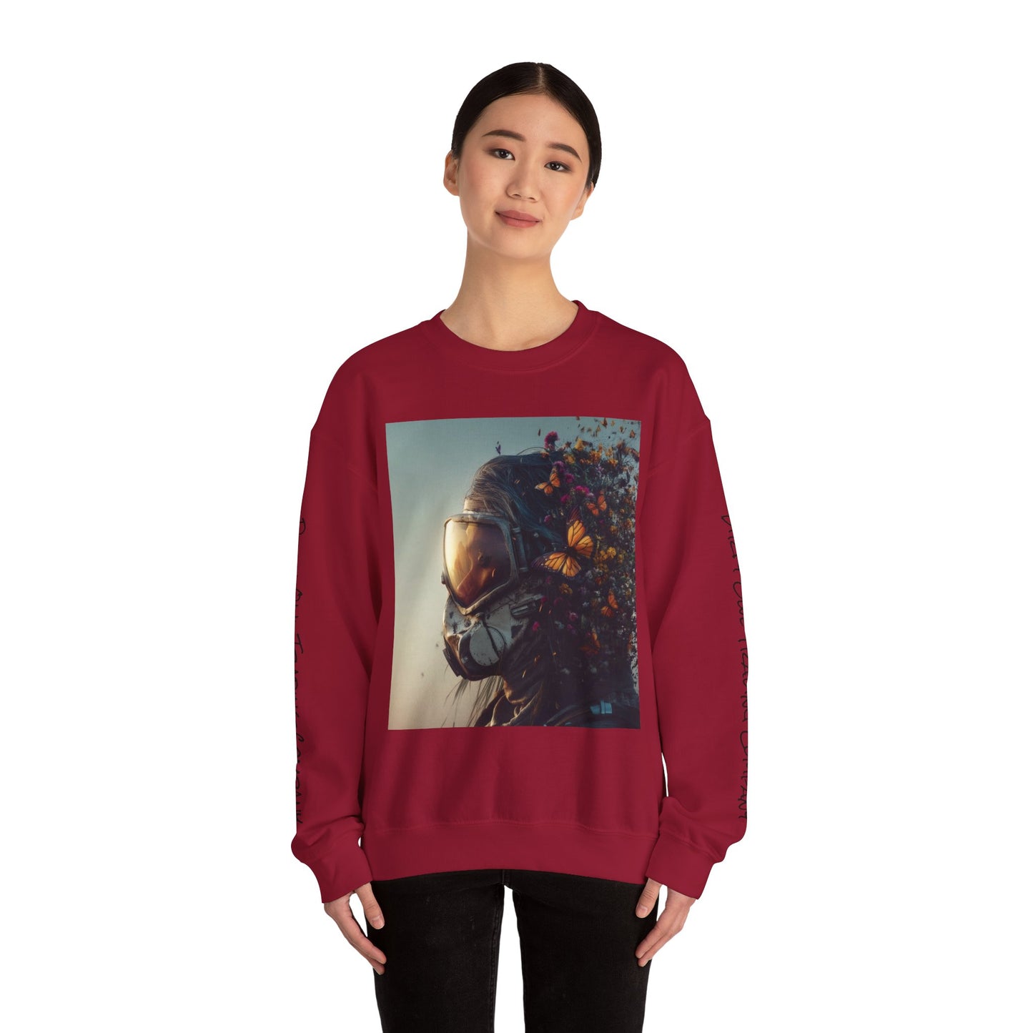 Crewneck Sweatshirt - Future Norm Is The Mask