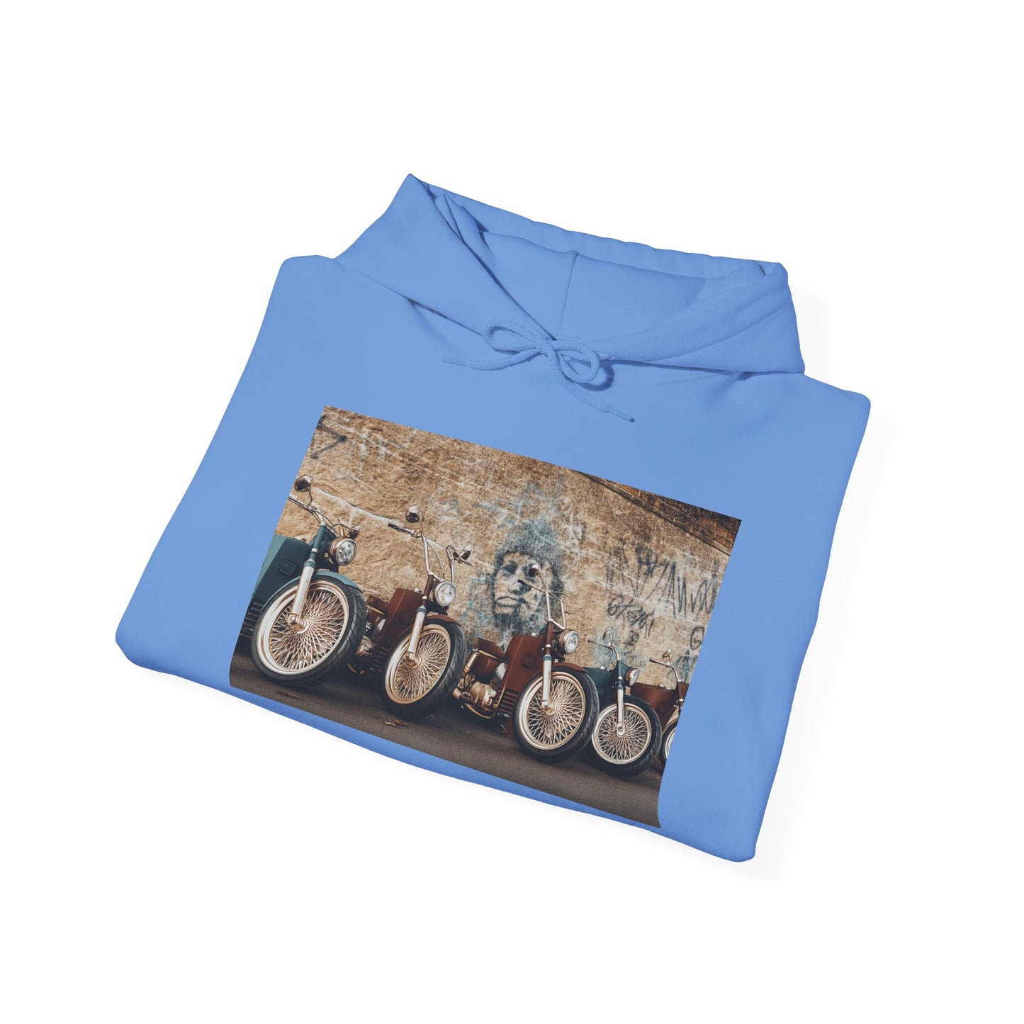 Hooded Sweatshirt - Scooter Squad Design