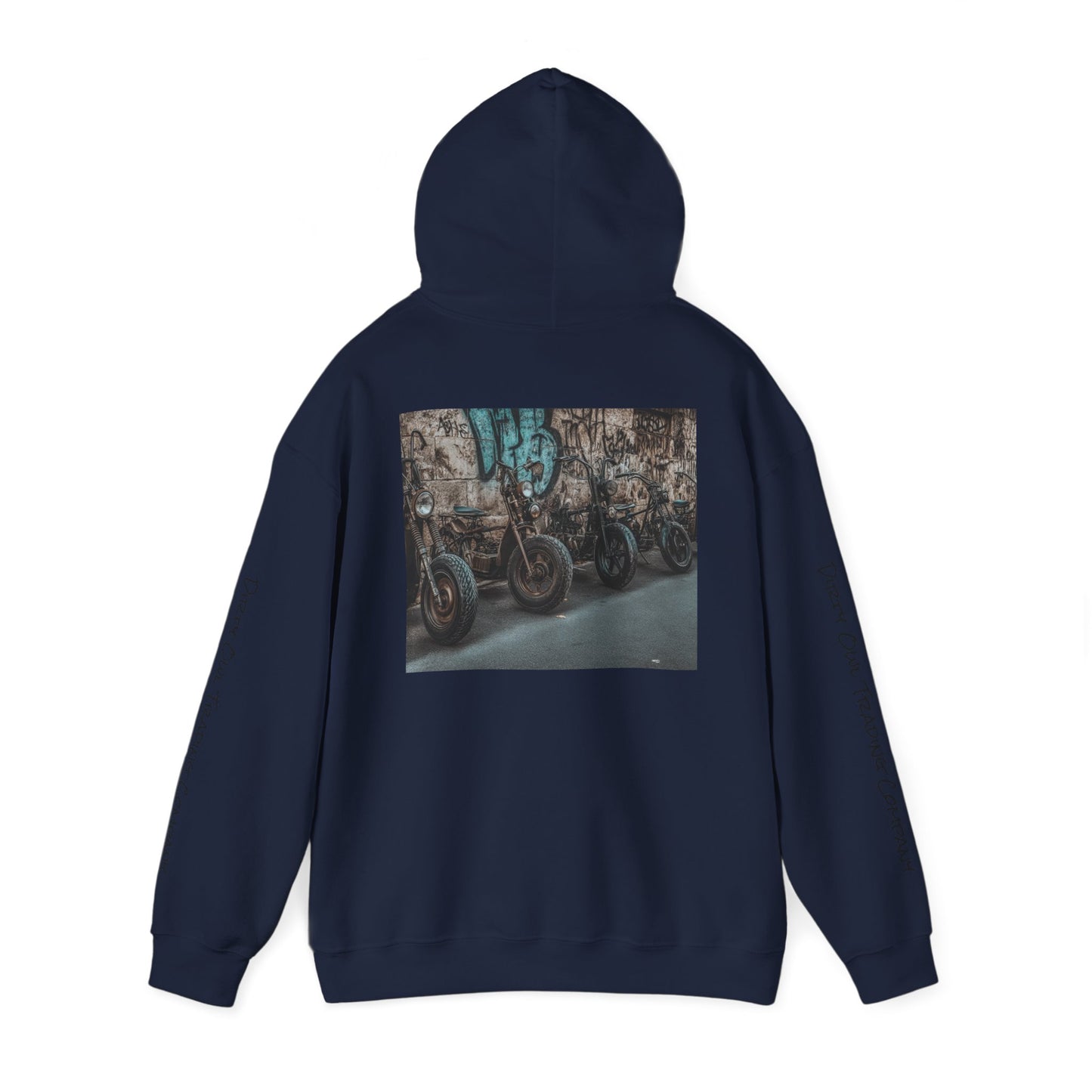 Hooded Sweatshirt - Scooter Squad Design
