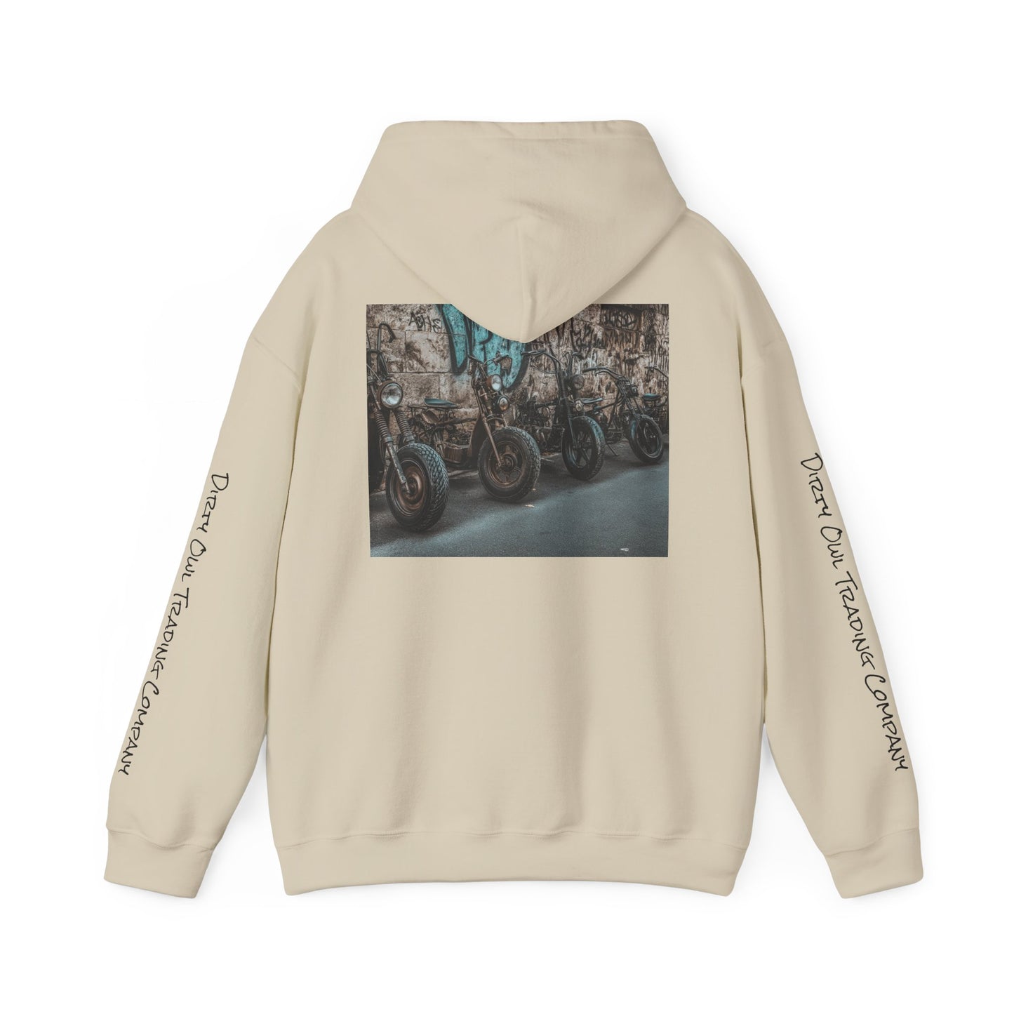 Hooded Sweatshirt - Scooter Squad Design