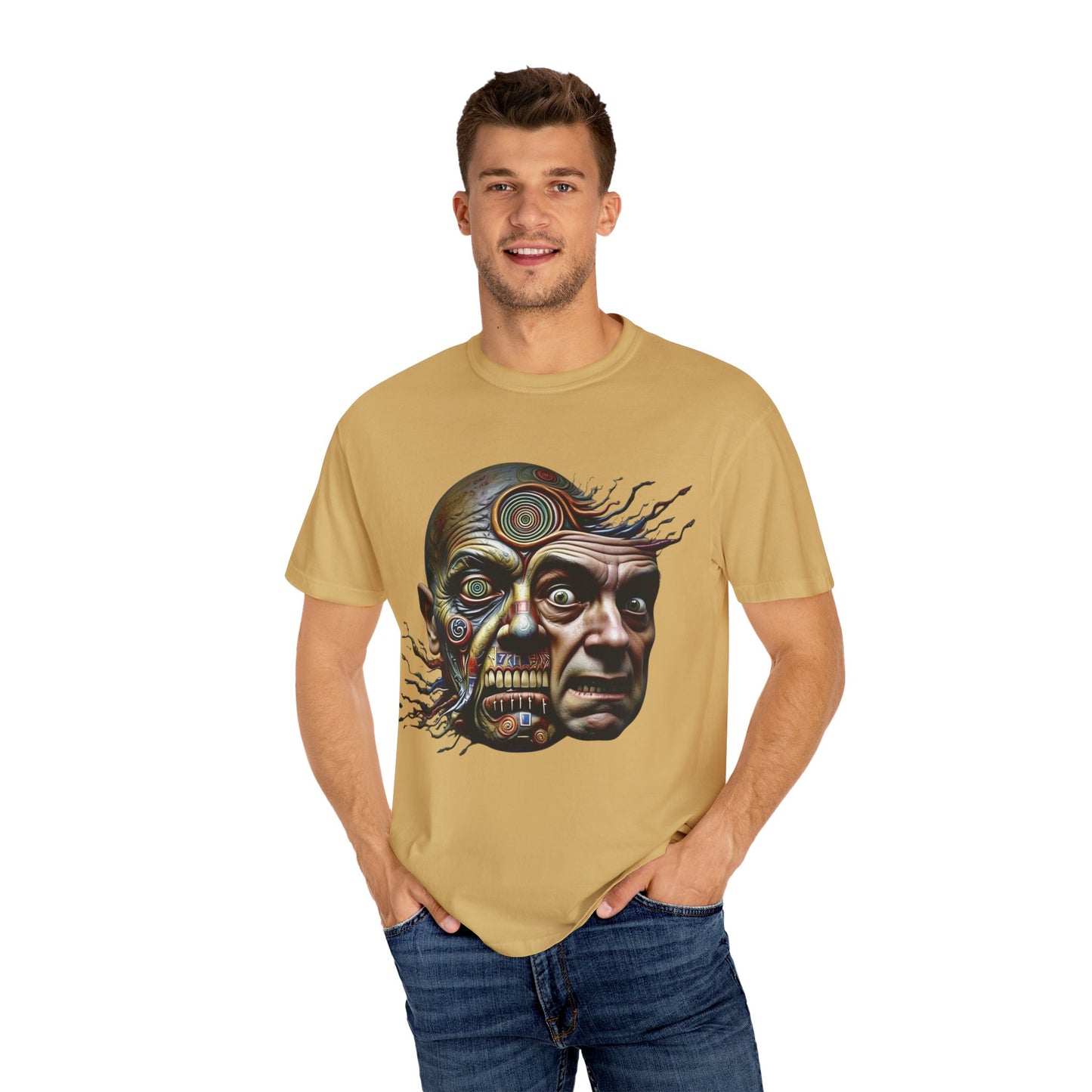 Abstract expression - Unisex Garment-Dyed T-shirt