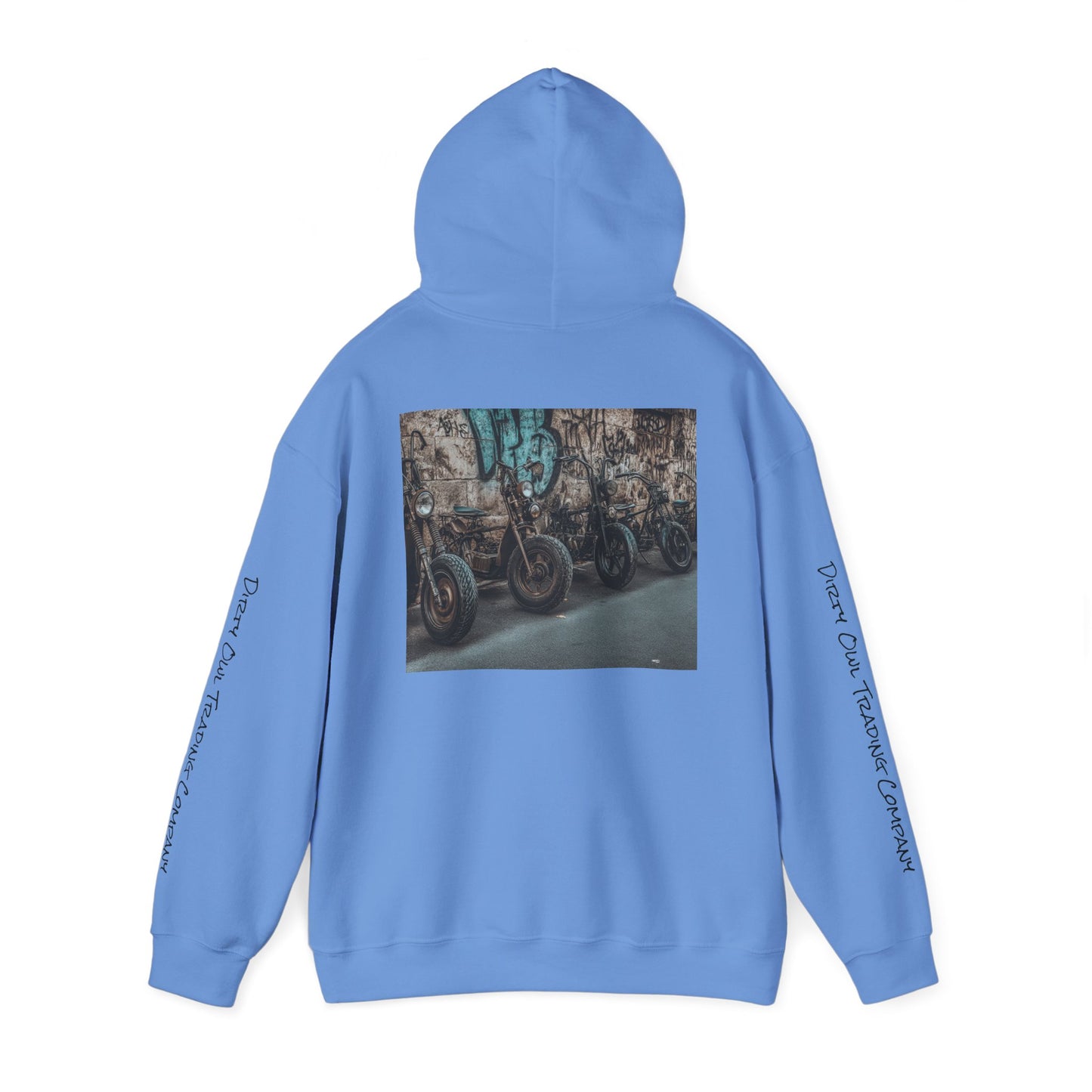 Hooded Sweatshirt - Scooter Squad Design