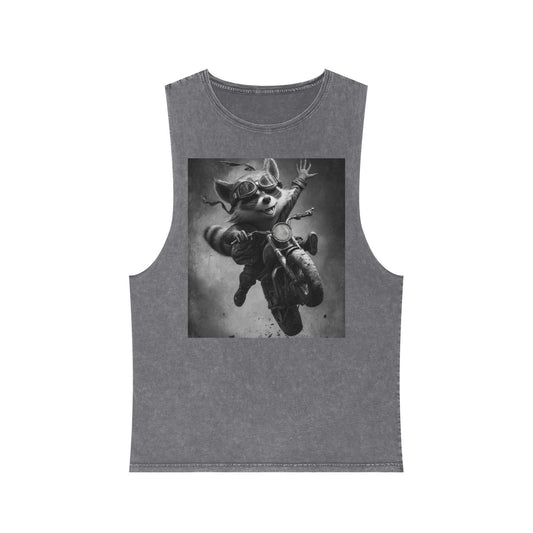 Unisex Stonewash Tank Top with Vintage Cat Biker Design, Perfect for Summer, Gift for Cat Lovers, Motorcycle Enthusiasts, Outdoor [...]
