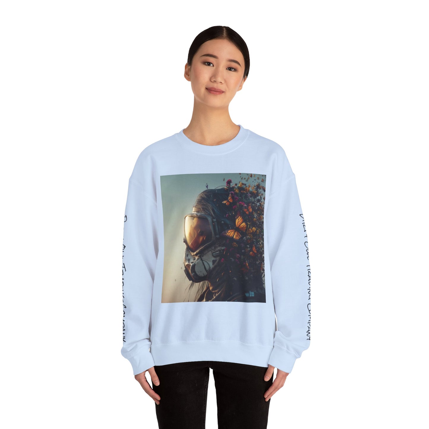 Crewneck Sweatshirt - Future Norm Is The Mask
