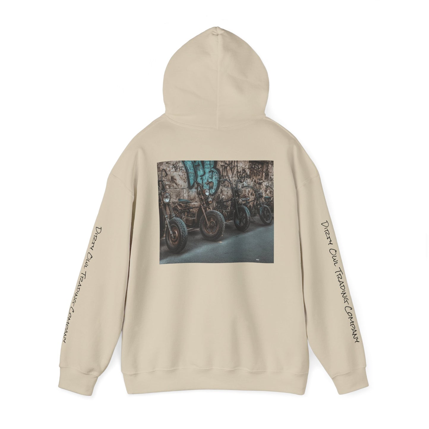 Hooded Sweatshirt - Scooter Squad Design