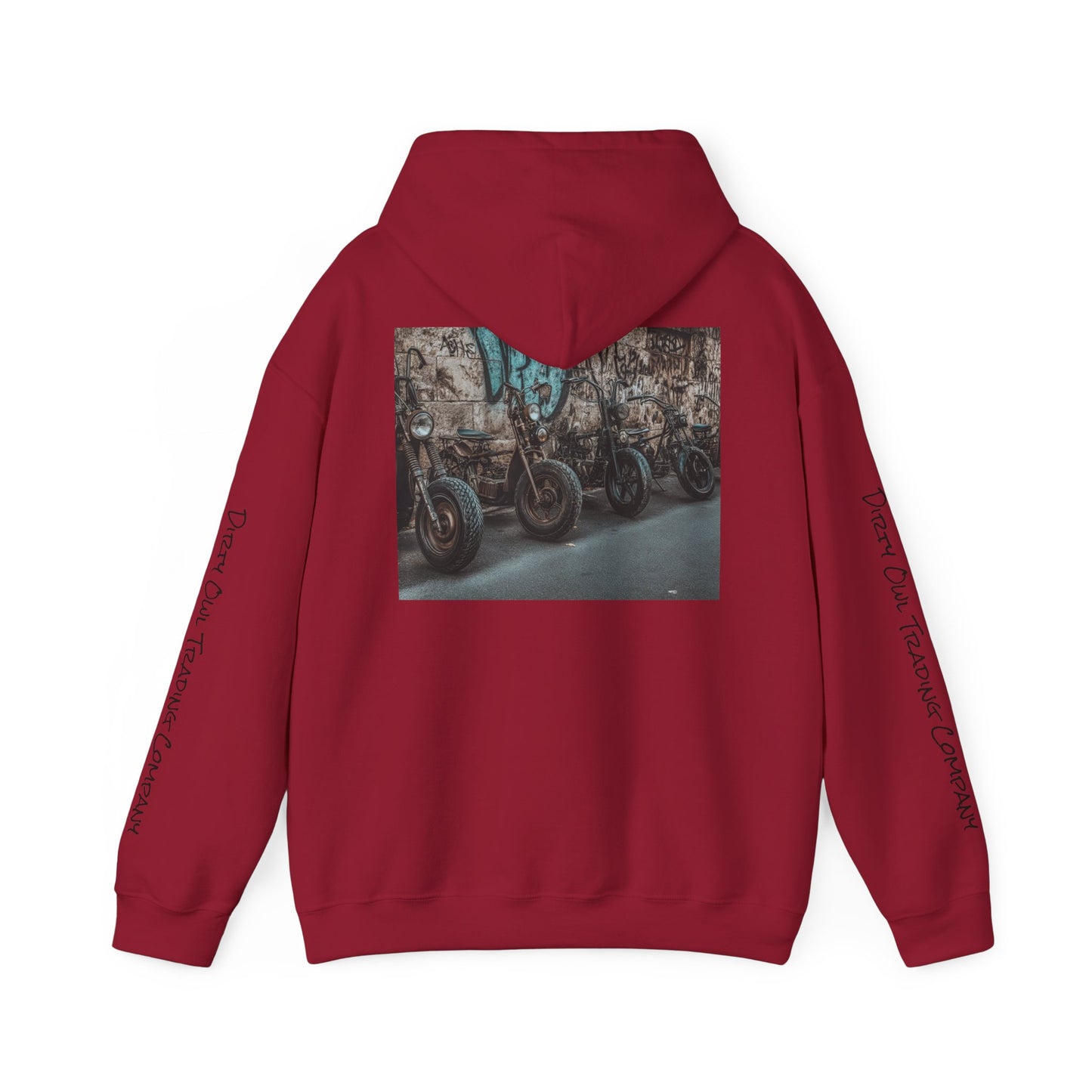 Hooded Sweatshirt - Scooter Squad Design
