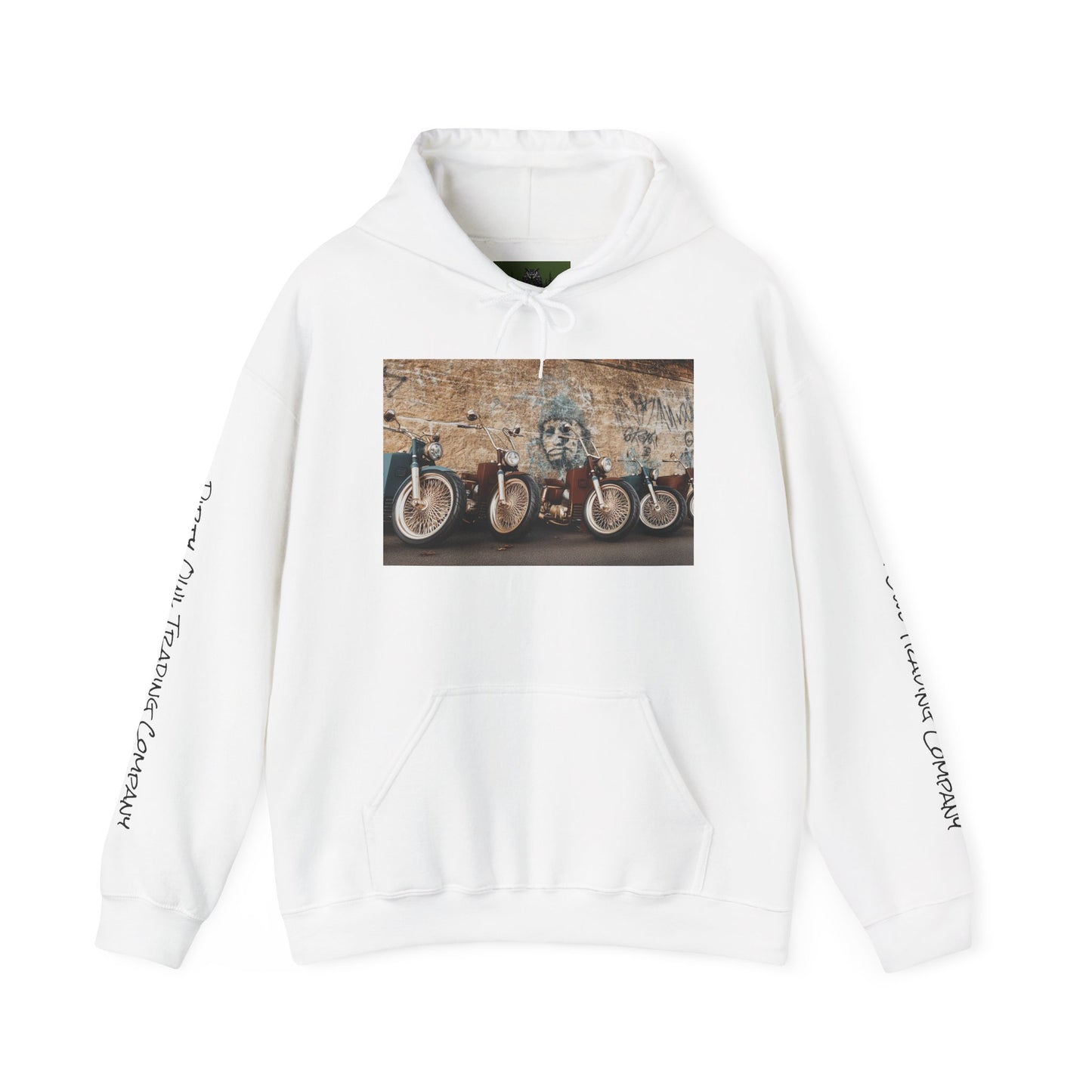 Hooded Sweatshirt - Scooter Squad Design