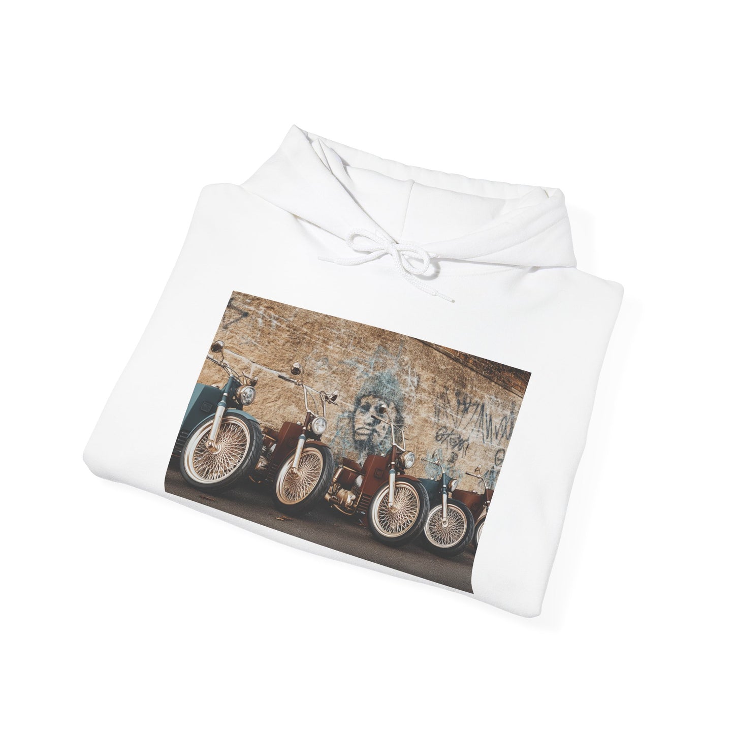 Hooded Sweatshirt - Scooter Squad Design
