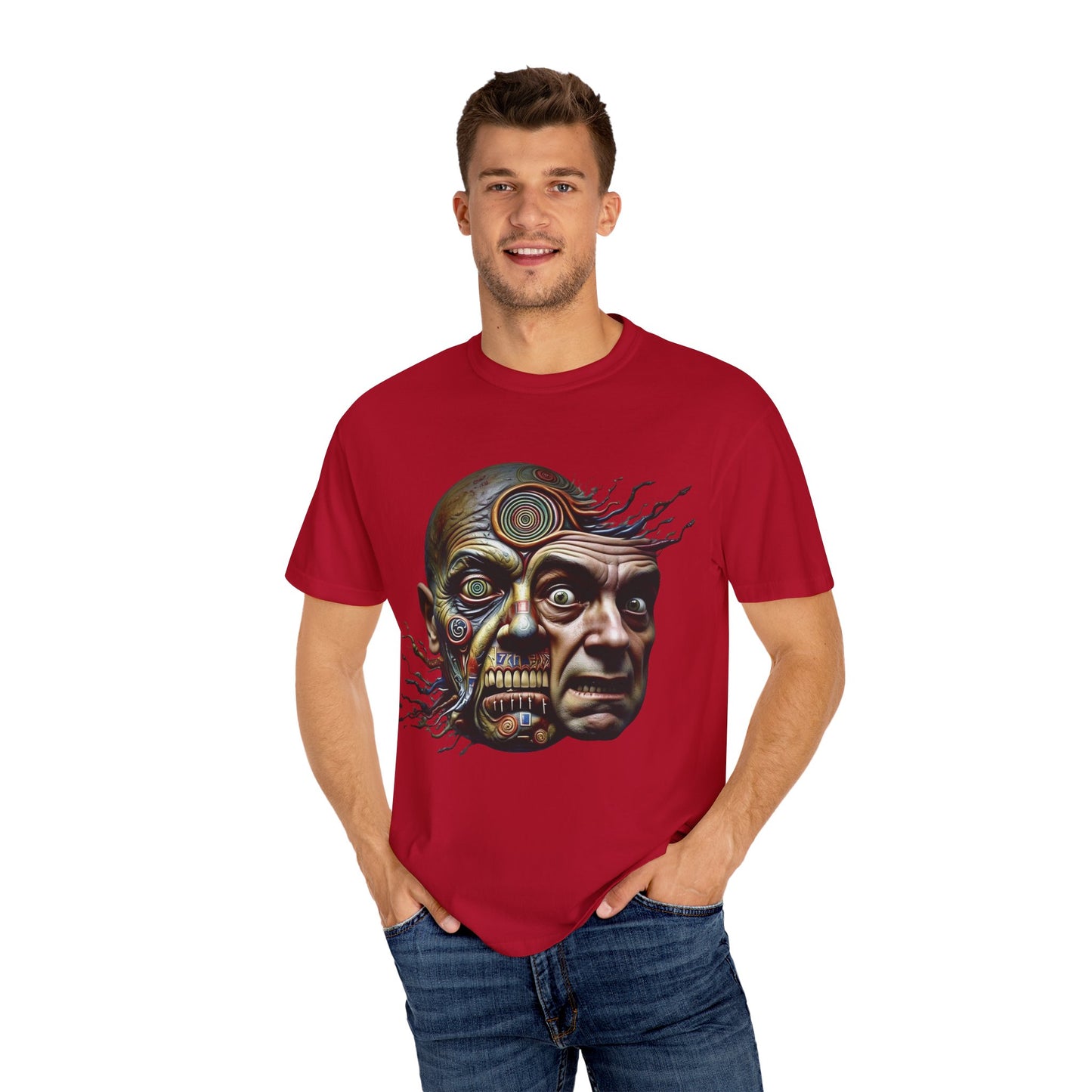 Abstract expression - Unisex Garment-Dyed T-shirt